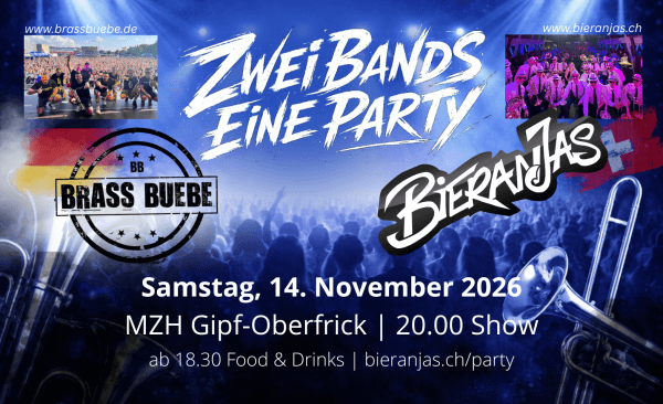 Zwei Bands - eine Party: Das ultimative Brass-Erlebnis — photo 1