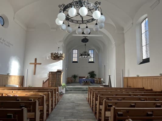 Church Service with Baptism — photo 1