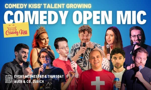 Comedy Kiss Thursday Open Mic — photo 1