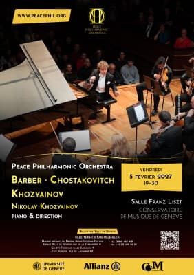 Peace Philharmonic & Nikolay Khozyainov - Barber, Chostakovitch et Khozyainov — photo 1
