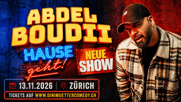 StandUp Comedy: Abdel Boudii - Hause geht! — photo 1