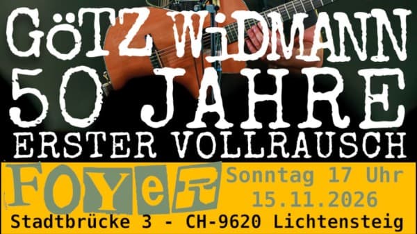 Götz Widmann – 50 Years of First Binge Drinking — photo 1