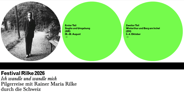 Festival Rilke 2026 - Ich wandle und wandle mich — photo 1