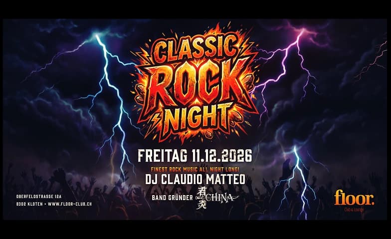Classic Rock Night - mit DJ Claudio Matteo — photo 1