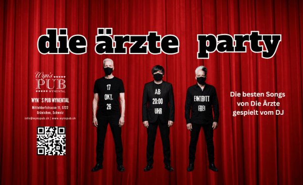 Die Ärzte Party im Wyns Pub Wynental — photo 1