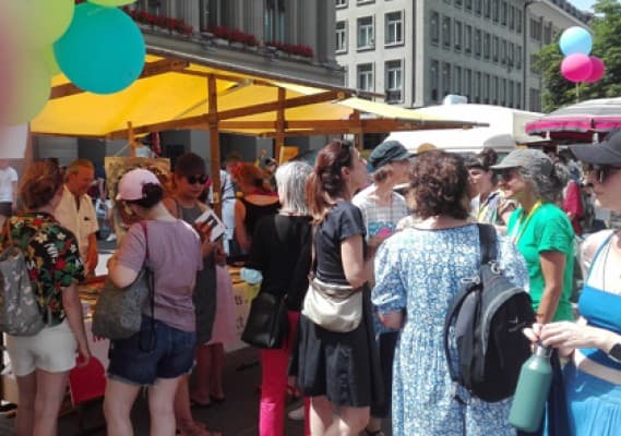 Mad Pride 2026: Info Stand (No. 16) kulturpunkt and Kunstwerkstatt Waldau — photo 1