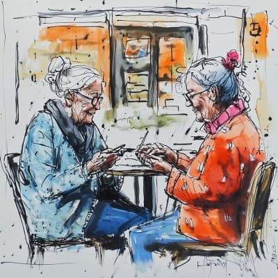 paperARTist: Fun People in a Small Town — photo 1