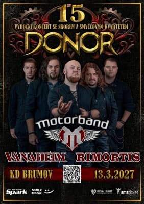 DONOR 15 LET (+ Motorband, Rimortis, Vanaheim) — photo 1