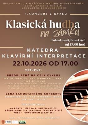 Classical Music at the Castle: October - Piano Interpretation Department — photo 1