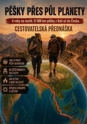 Vagabundi na cestách, Pěšky přes půl planety: z Bali do Česka — photo 1