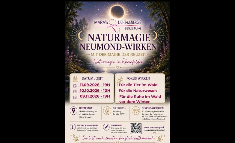 Neumond-Wirken für die Natur mit Naturmagie — photo 1