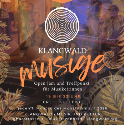 Klangwald musige - Open Jam and Meeting Point for Musicians and Their Listeners — photo 1