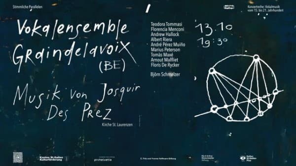 Vokalensemble Graindelavoix (BE) Josquin the Undead. Music by Josquin des Prez — photo 1
