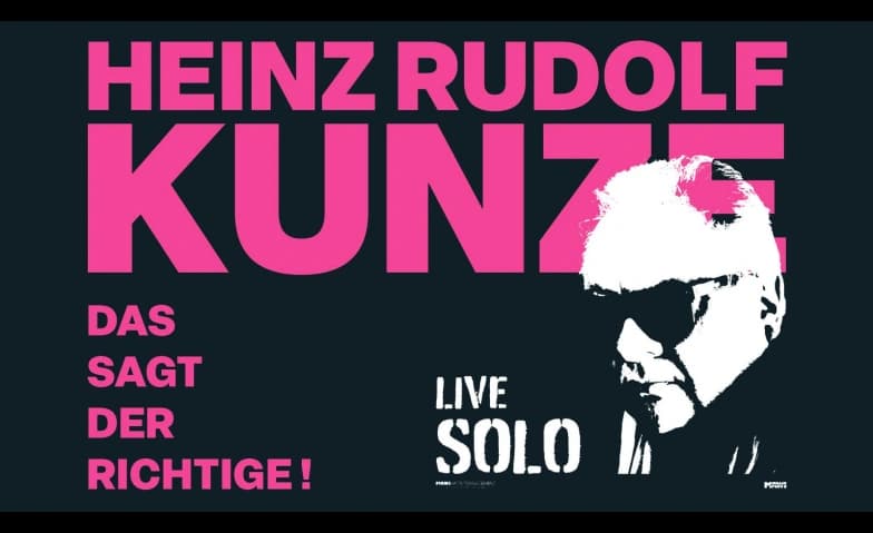 Heinz Rudolf Kunze – Live Solo — photo 1