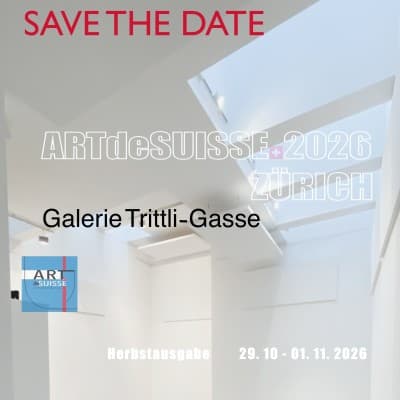 ARTdeSUISSE Zurich, Fall 2026 Issue — photo 1