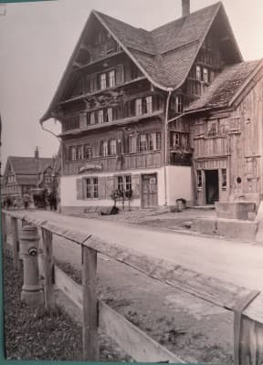 From the Perspective of Monument Preservation, Photographs of Toggenburg Houses, Ackerhus — photo 1