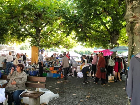 Flea Market in Dreispitzpark Kreuzlingen — photo 1