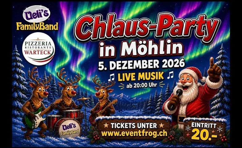 Chlaus-Party 2026 mit Ueli‘s Family Band — photo 1