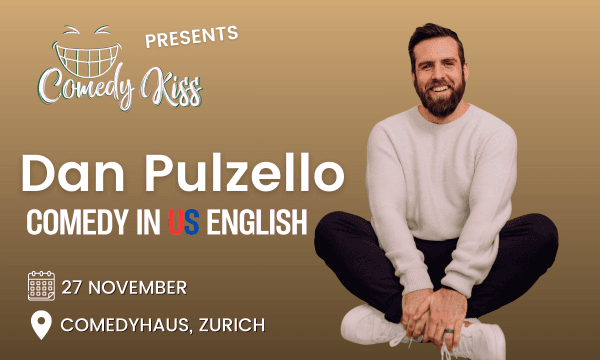 Comedy Kiss Presents: Dan Pulzello - Comedy in US English — photo 1