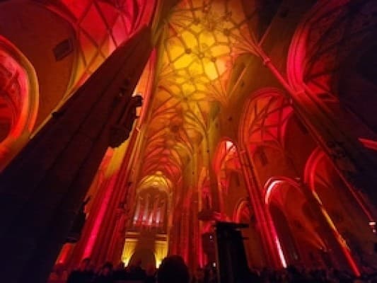 Lightshow & Organ - Melanie Jäger-Waldau & Heiko Grebing and Team — photo 1