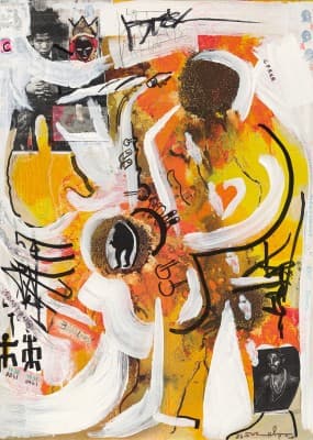 Vernissage public – Ted Joans. Black Flower — photo 1