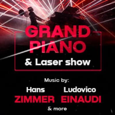 Grand Piano & Laser Show. Music by Zimmer and Einaudi — photo 1
