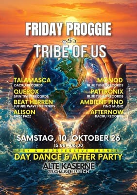 Friday Proggie meets Tribe Of Us — photo 1