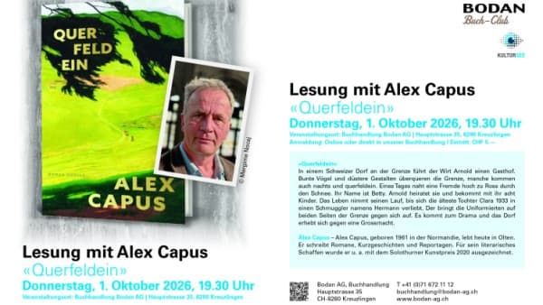 Reading with Alex Capus - Cross-country — photo 1