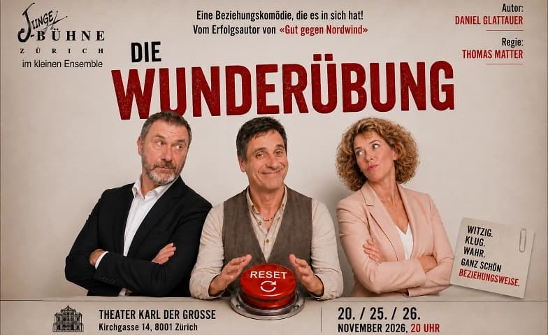 Theater: "Die Wunderübung", Komödie von Daniel Glattauer — photo 1