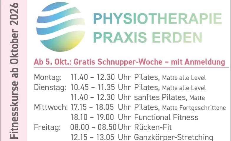 Wöchentliches Pilates- und Gruppenkurse-Angebot — photo 1