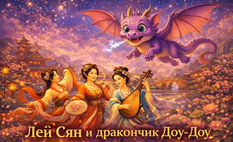 Лей Сян и дракончик Доу-Доу — photo 1