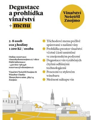 Experiential Menu with Wine Tasting and Tour at Vinařství Nešetřil — photo 1