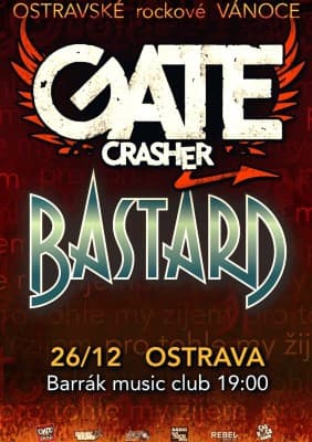 GATE Crasher and Bastard | Ostrava Rock Christmas — photo 1