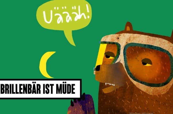 1st Cushion Concert - THE LITTLE GLASSES BEAR IS TIRED - Bern Stage — photo 1